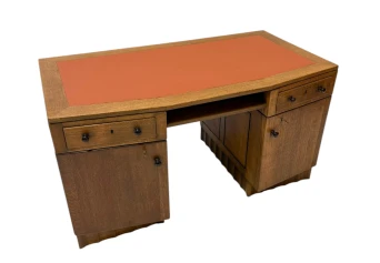 Art Deco Amsterdamse School Desk by Hildo Krop for Gebroeders Monsieur Steenwijk